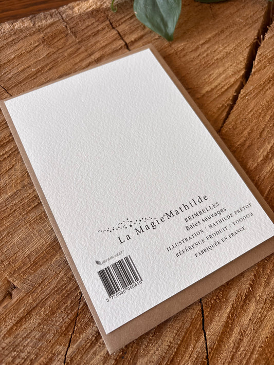 Brimbelles - Vosges - Carte postale ensemencée