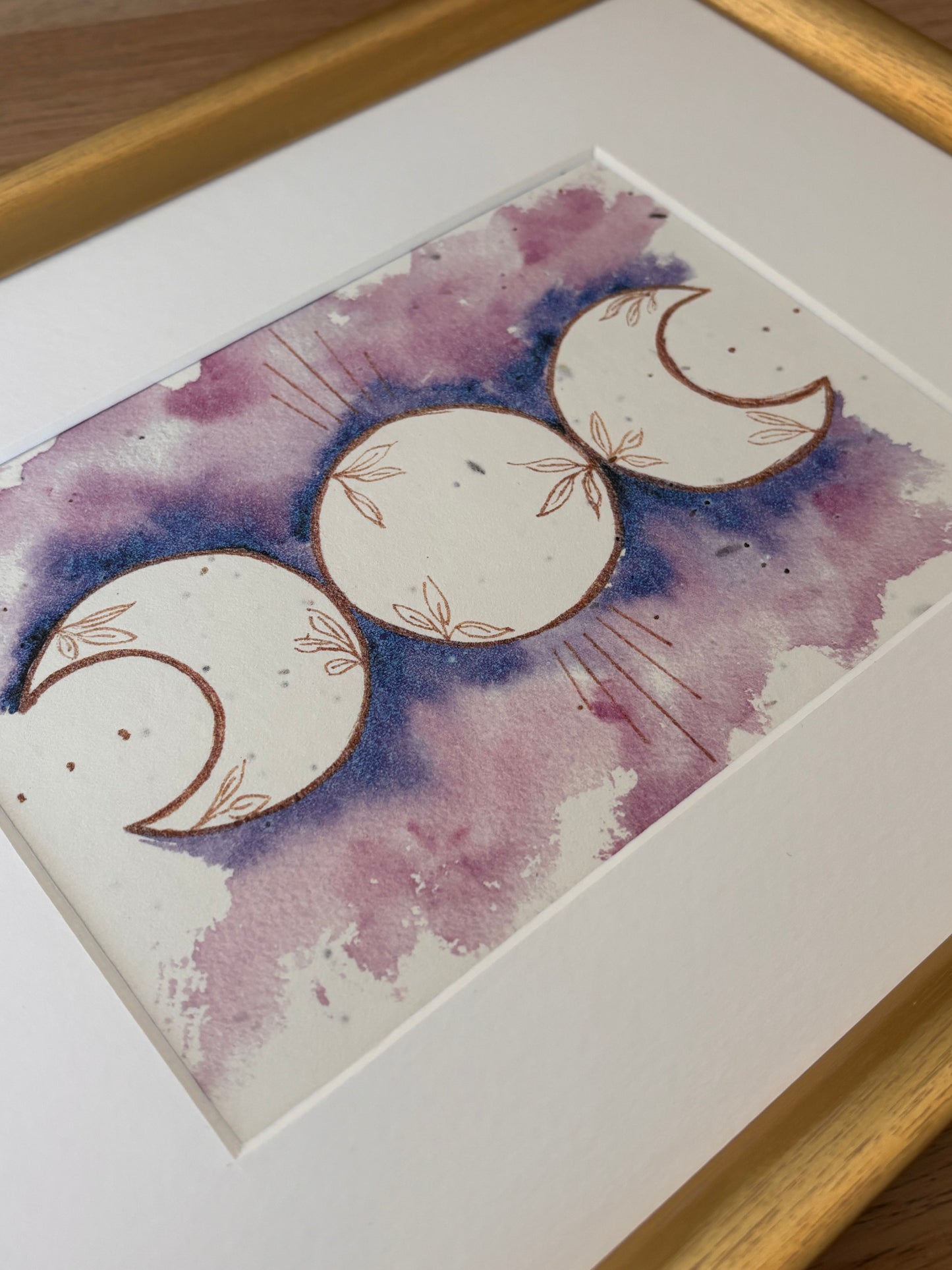 Triple lune - Illustration vibratoire