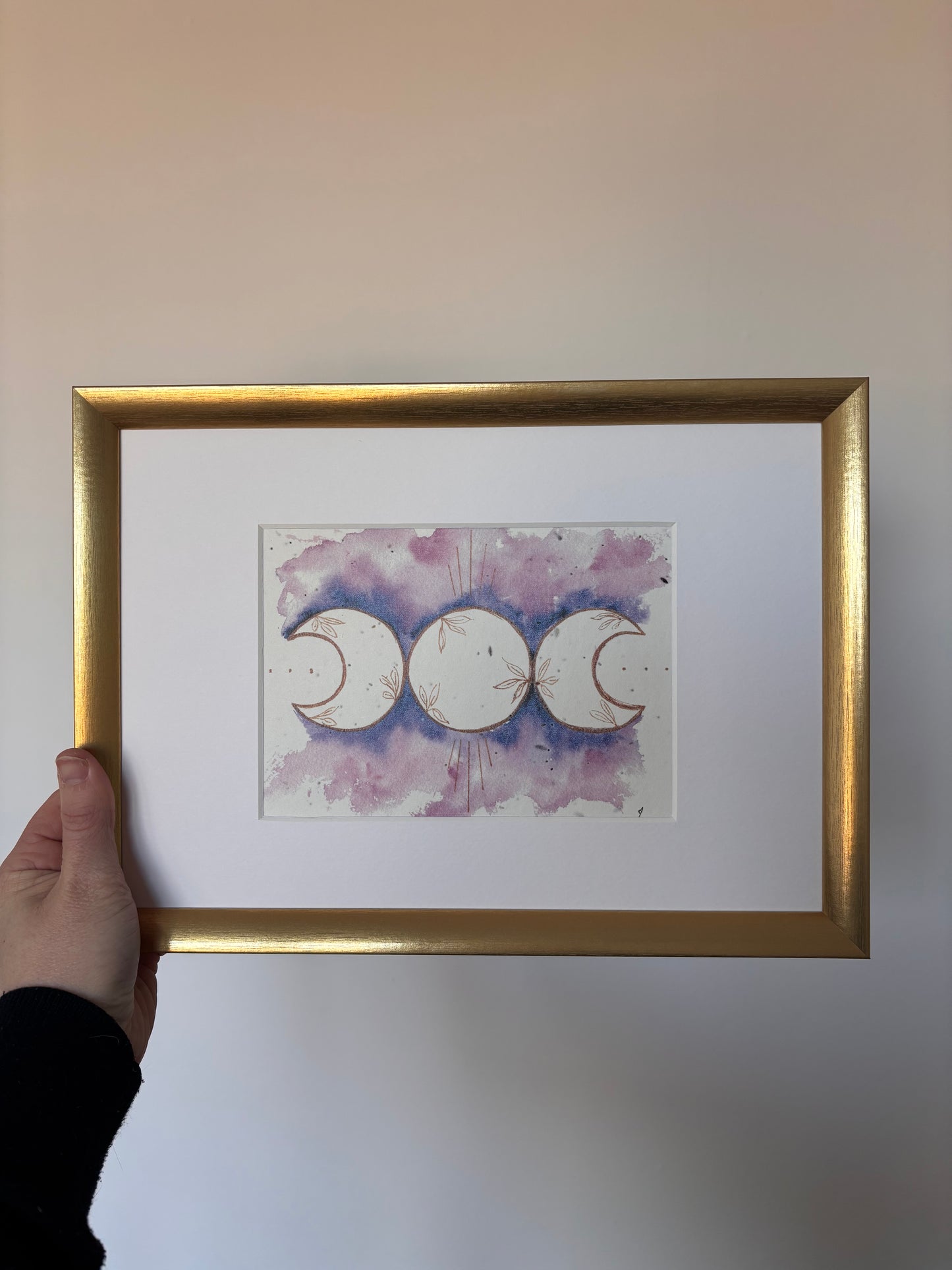 Triple lune - Illustration vibratoire