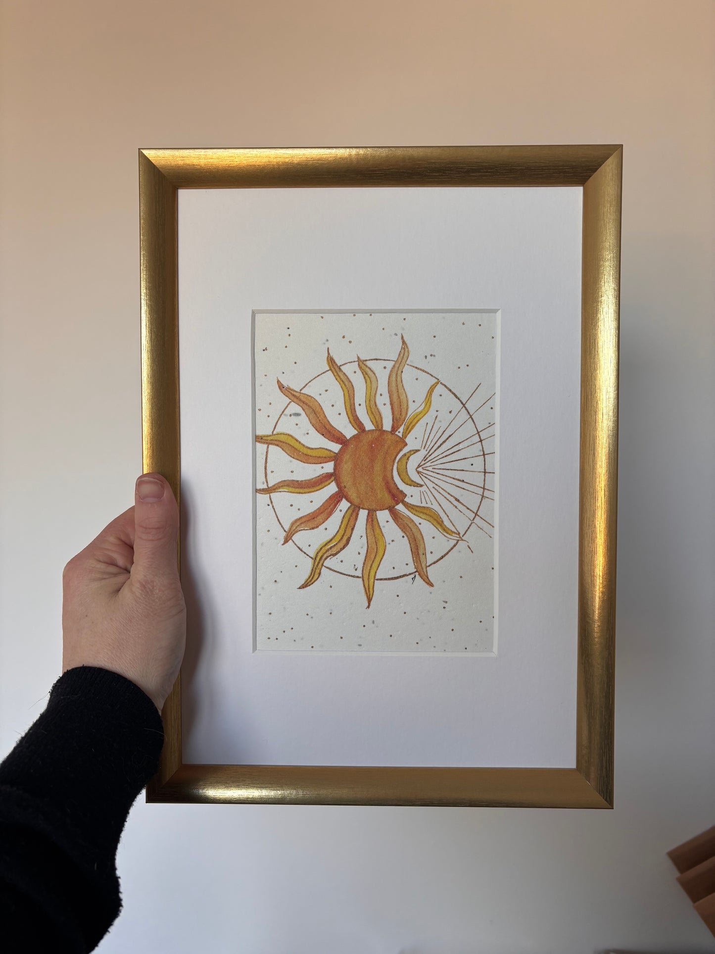 Soleil lunaire - Illustration vibratoire