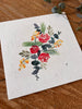 Bouquet de rose - Carte aquarelle - 14x14cm