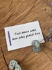 Tout arrive pour mon plus grand bien - 5,5x8,5cm - Chakra Couronne - Carte ensemencé