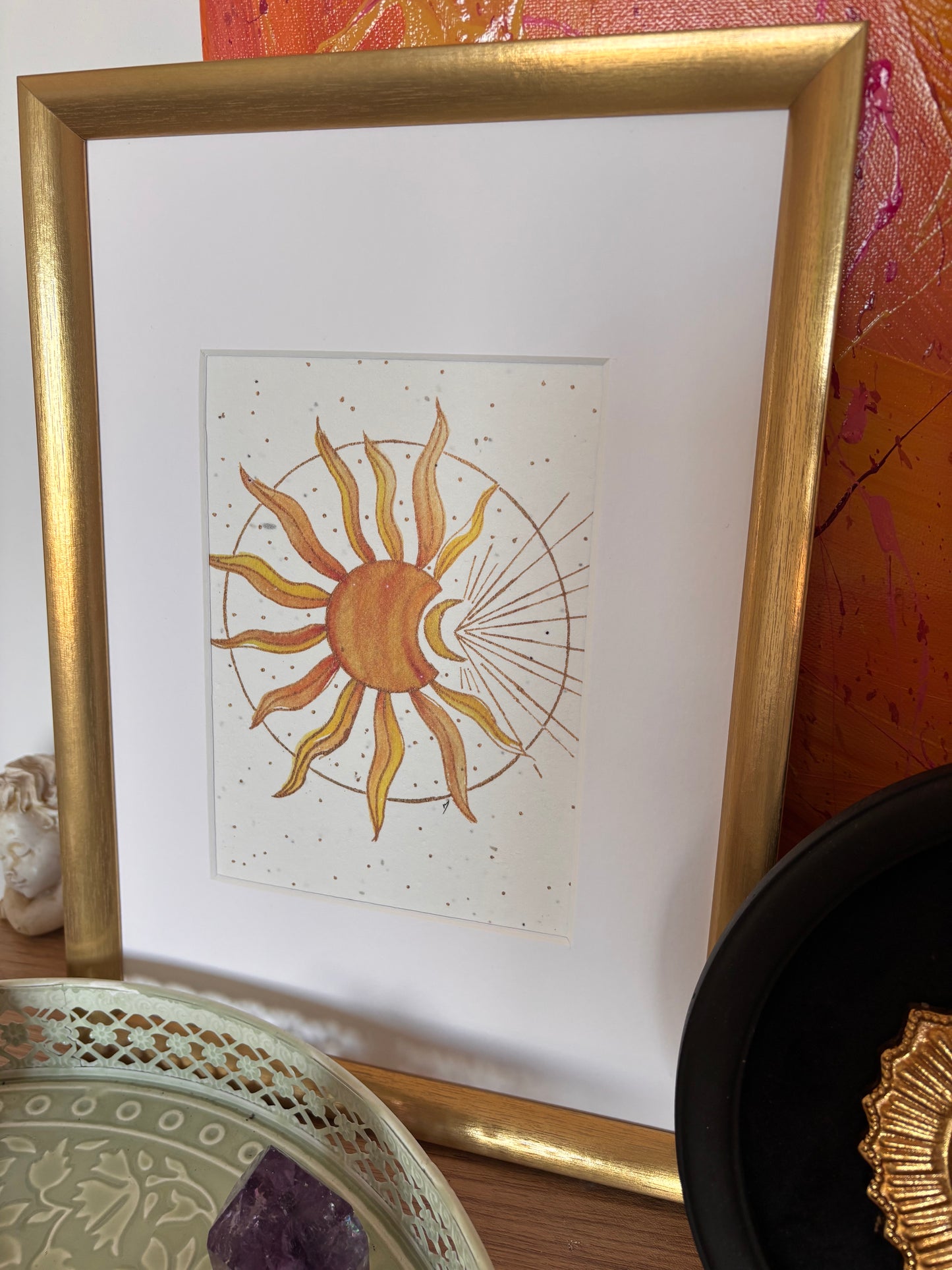 Soleil lunaire - Illustration vibratoire