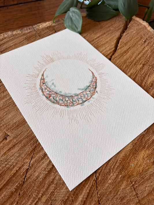 Lune - Illustration Vibratoire