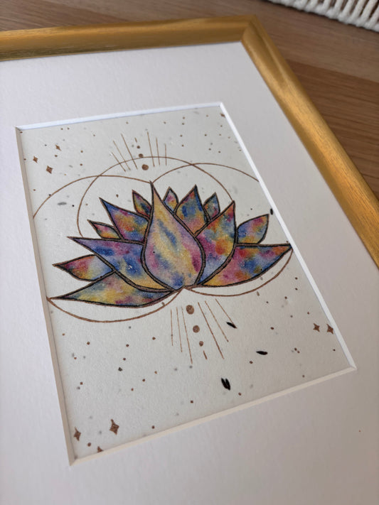 Lotus - Illustration vibratoire