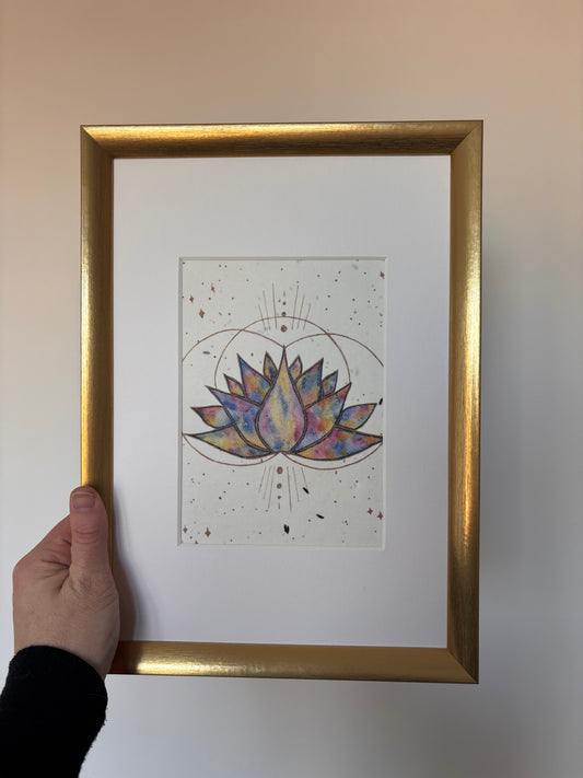 Lotus - Illustration vibratoire
