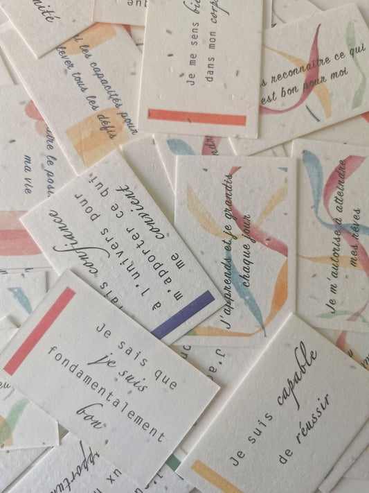 Vous avez un message - Affirmation positive ensemencée