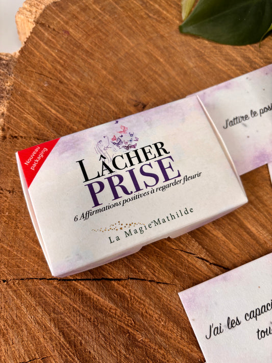 Lâcher-prise - Affirmations positives ensemencées