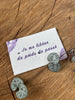 Je me libère du poids du passé - 5,5x8,5cm - Carte ensemencée