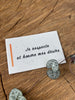 Je respecte et honore mes désirs - 5,5x8,5cm - Chakra Sacré - Carte ensemencée