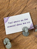 Tout arrive au bon moment dans ma vie - 5,5x8,5cm - Carte ensemencée