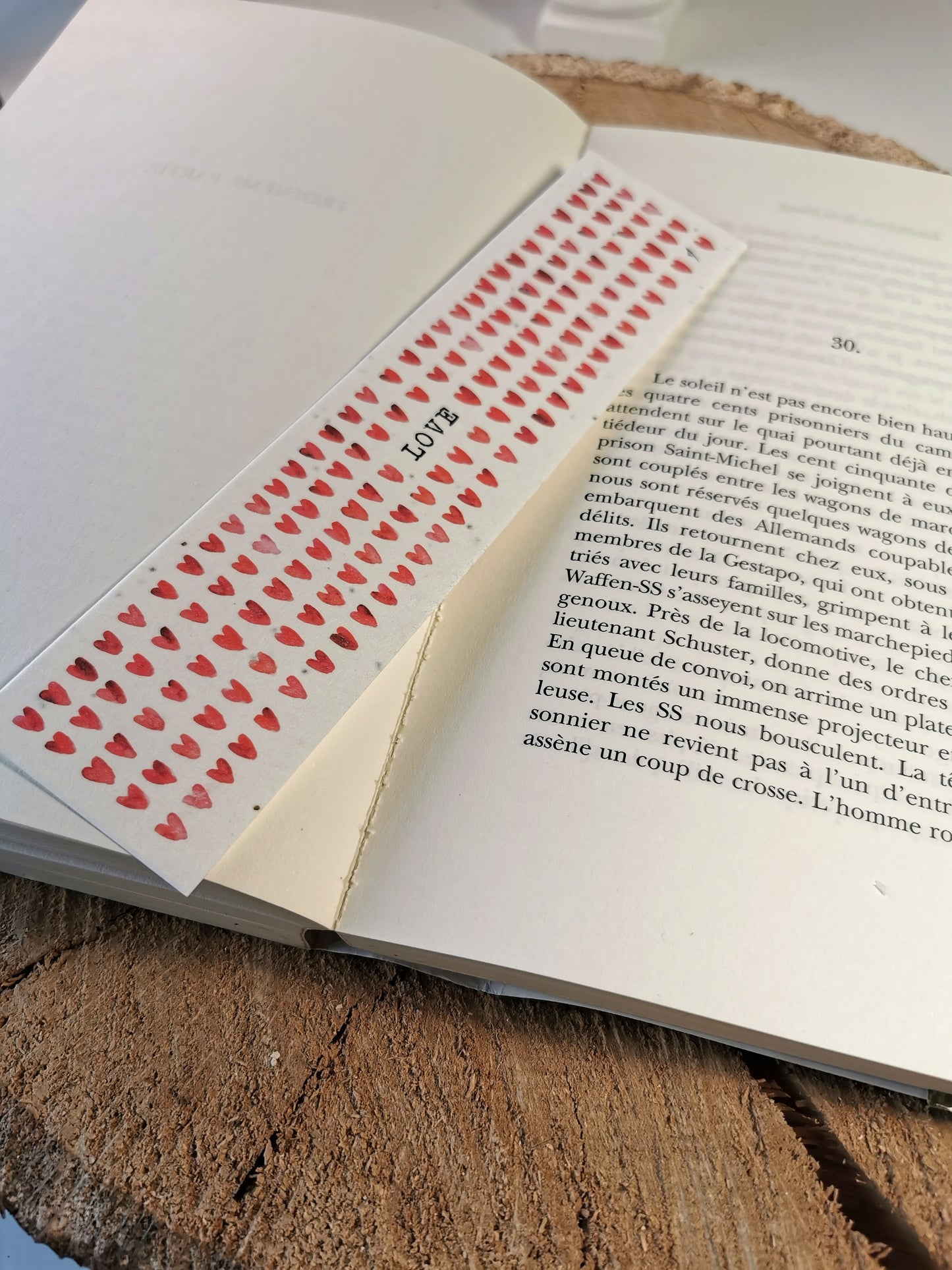 Marque-page ensemencé - LOVE