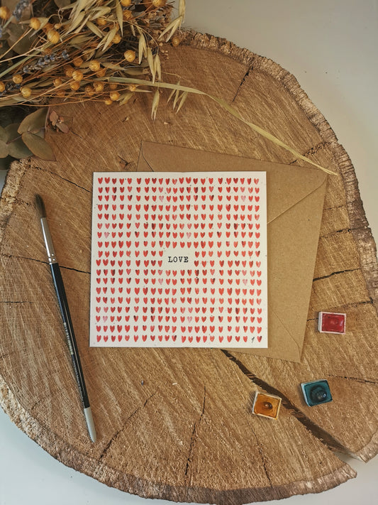 Illustration ensemencée - Love