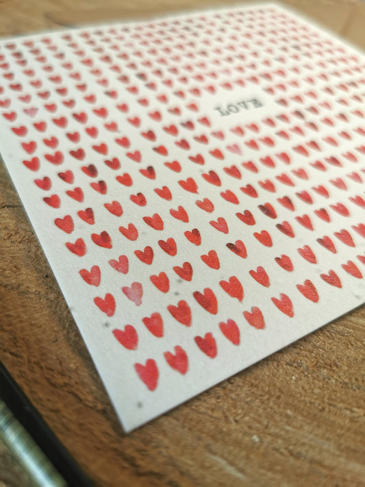 Illustration ensemencée - Love