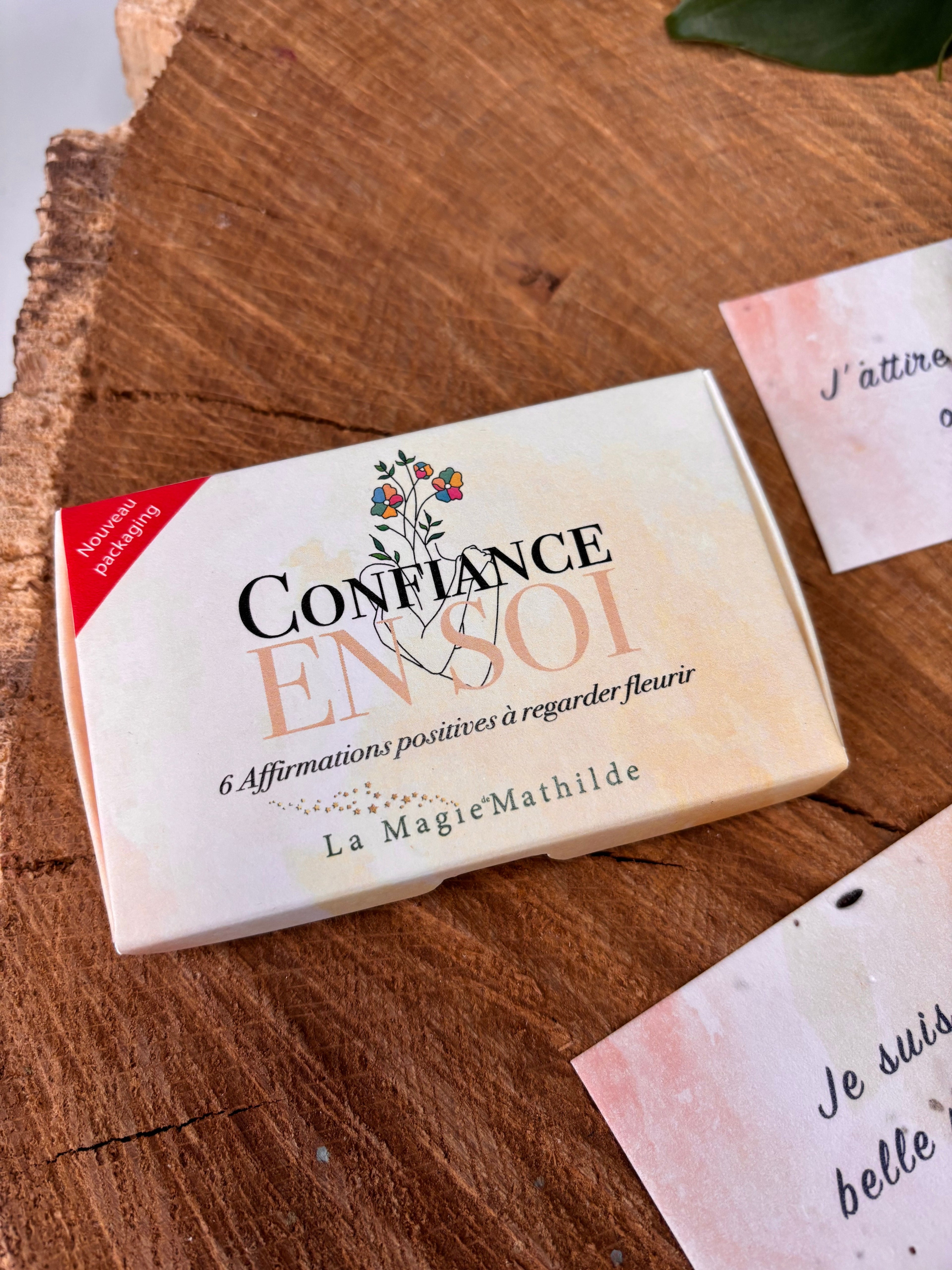Coffret - Affirmations positives à regarder fleurir