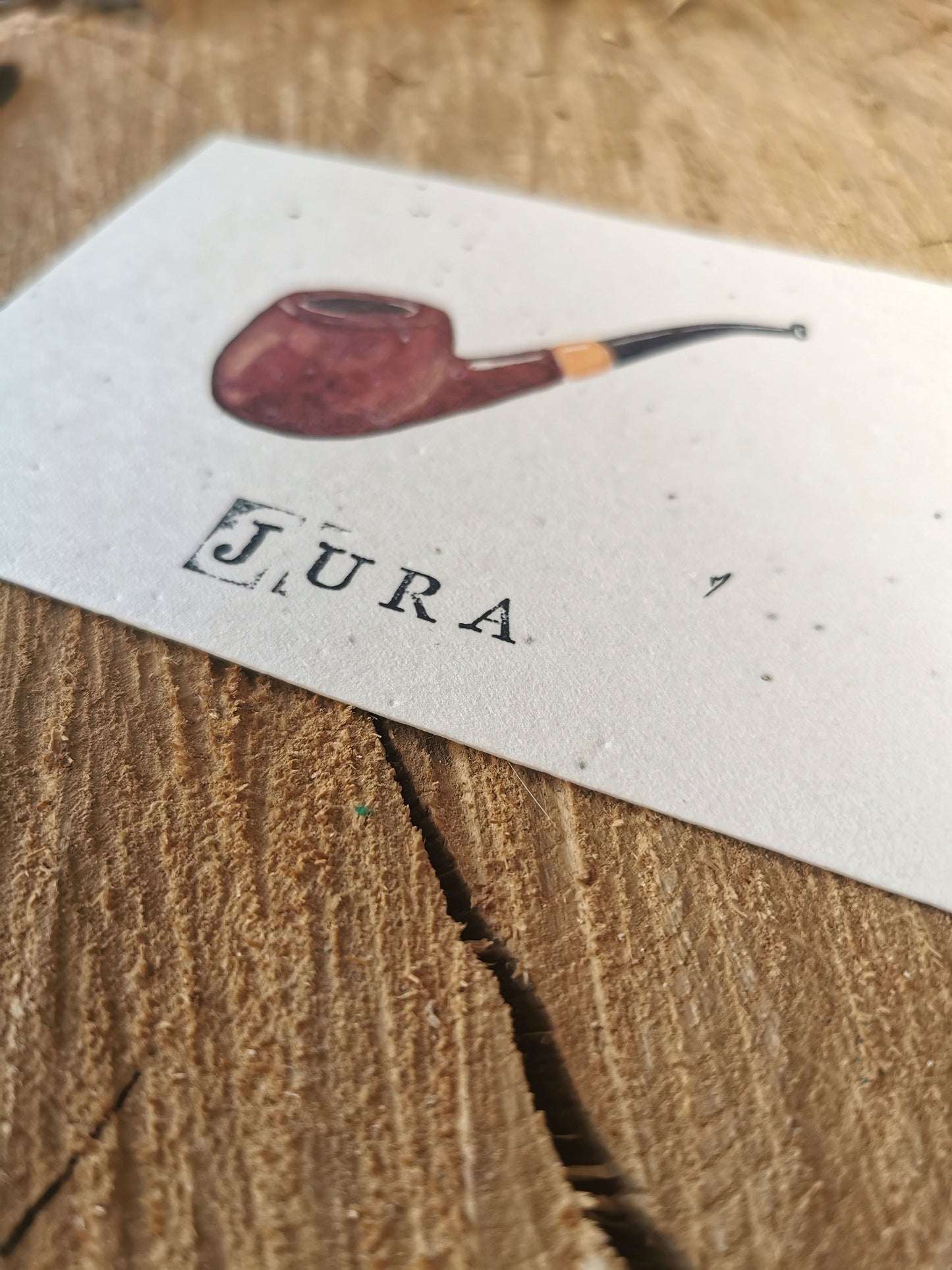 Pipe - Jura - Carte postale ensemencée