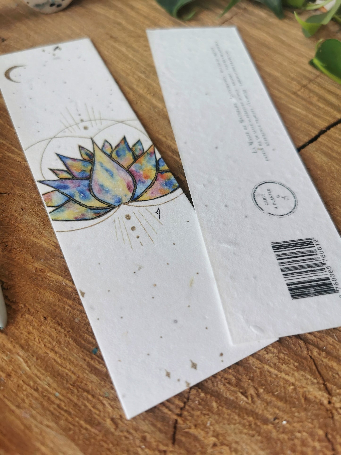 Lotus - Marque-page - 5x17cm