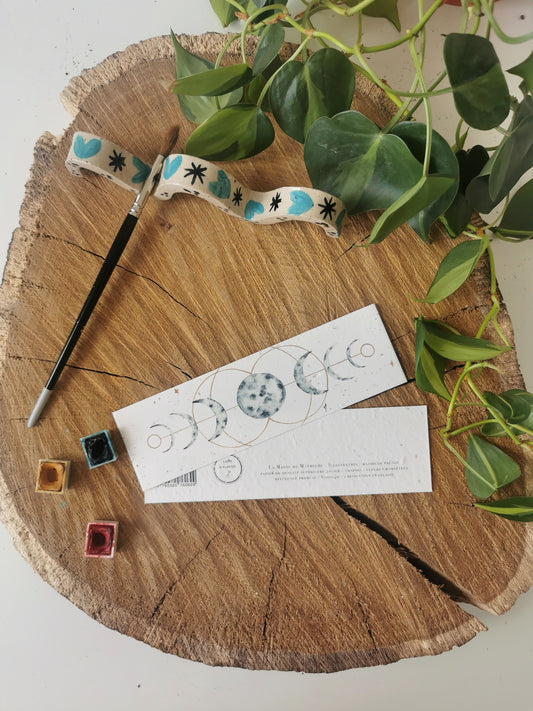 Cycle lunaire - Marque-page - 5x17cm